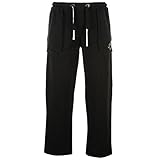 Relaxed fit Lonsdale Herren Boxing Jogginghose Sweatpants Fitness Trainingshose Sporthose Grau Large