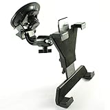 ❶ ❪ FEATURES ❫ ➤ Universal KFZ Tablet Halterung mit extra starkem Saugnapf (Durchmesser knapp 9cm). Für die Windschutzscheibe im Auto oder LKW. Auch mit Schutzhüllen geeignet. Einfaches Einklemmen des Gerätes in die Halterung. In vielen Winkeln verstellbar und 360° drehbar. Geeignet für Geräte mit einer Höhe im Querfomat zwischen 10,5 - 19,5cm.