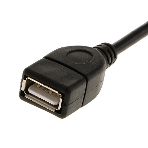 MagiDeal USB 2.0 Rechten Winkel Male to Female Verlängerungs Adapter Konverter Kabel - 3