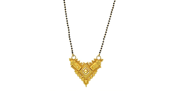 Yellow Gold Mangalsutra Necklace 