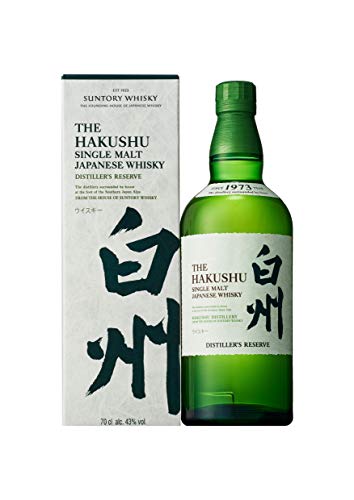 Suntory Hakushu Distiller's Reserve Single Malt Whisky Japonais, 70 cl