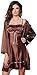 Irall Courtney Nightdress in Chocolate - Large