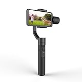 yi gimbal 360° PAN-AXIS: El estabilizador de 3 ejes tiene un Pan-Axis para que pueda captura las imágenes más emocionante con el modo Panoramic y Smart Track. Puede crear las imágenes más originales y atractivas todo de su móvil inteligente.