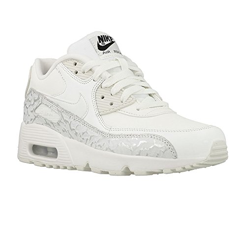 Nike , Baskets mode pour fille blanc Summit White/Black/Metallic Silver/Summit White 