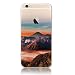 Produktbild MAOOY iPhone 5/5s/SE Handyhülle, iPhone 5s Crystal Softcase Natur Scenery Malerei Silikoncover Stoßdämpfung & Kratzfeste TPU Abdeckung für iPhone SE (4.0 Zoll) - Sonnenuntergang Vulkan