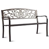 bank gusseisen holz 🌷【Solide Konstruktion】Unser Gartenbank ist aus Gusseisen und stahl gefertig, solid und langlebig. Die Parkbank hat eine Sitzfläche auf der ca. drei Personen Platz nehmen können.