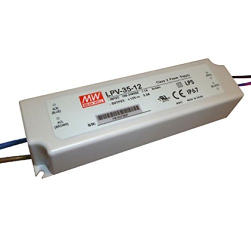 Preisvergleich Produktbild Einbaunetzteil / IP67 / 12V / 3A / 35W