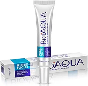 Bioaqua Night Cream For Acne Rosacea Age Spots And Freckles, 30g