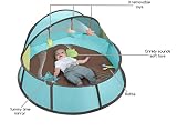 Babymoov A035204 Pop-up Babyni 2 in 1 – Reisebett und Spielpark, türkis/braun - 2
