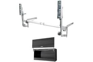 Howhy skåp dörr gångjärnsinställning, Vertikal Swing Lift Up Stay Pneumatic Arm Kitchen Mekanism Gångjärn med långsam stängni