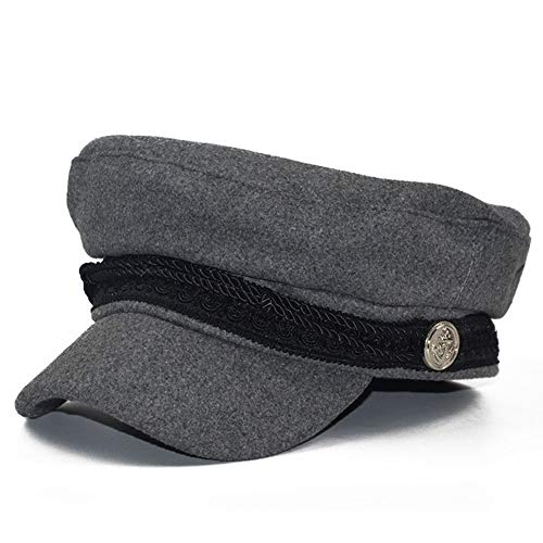 Ladies Beret Hat, Winter Warm Soft Octagonal Cap Newsboy Cap Cabbie Painter Baker Cap for Women