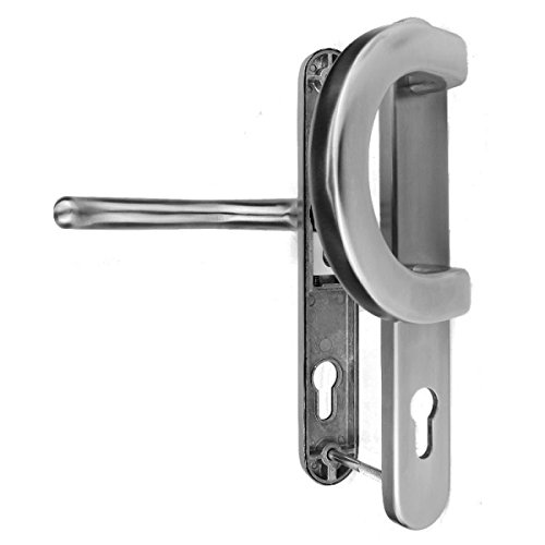 Preisvergleich Produktbild Haustür Schmalrahmen - Garnitur in Edelstahl Bügel / Drücker