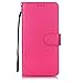 Produktbild Tosim Nokia 9 PureView Hülle Leder, Klapphülle mit Kartenfach Brieftasche Lederhülle Stossfest Handyhülle Klappbar Case für Nokia9 PureView - TOYHU250771 Rosa Rot
