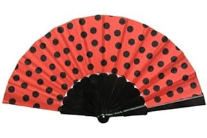 Disfrazjaiak Abanico rojo y negro - Accesorios