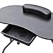 Black Manicure Table Nail Technician Desk, Foldable