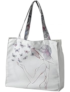 HALLMARK Strandtaschen, 35 cm, Mehrfarbig