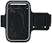 Produktbild kwmobile Sport Armband für Samsung Galaxy A5 (2016) - Jogging Lauf Sporttasche Fitnessband mit Schlüsselfach im Sportarmband in Schwarz