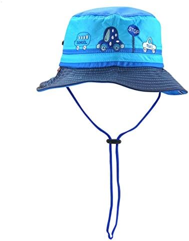 kids hat,Child Bucket Hat Lightweight Wide Brim Bucket Hat UPF 50+ Breathable Gardening Fitted Hats Protection Fishing Beach Hats for Boys Girls Unisex Camp Camping Kid Hat Sun Hat Sky Blue YH66