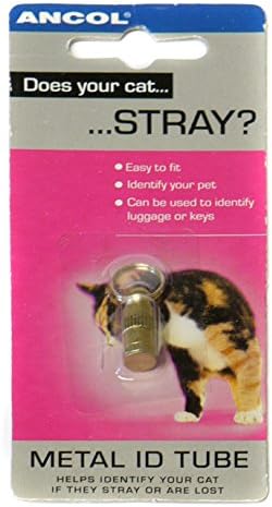 A Cat Identity Accessories, Choose Item, (Brass Identity Tube)