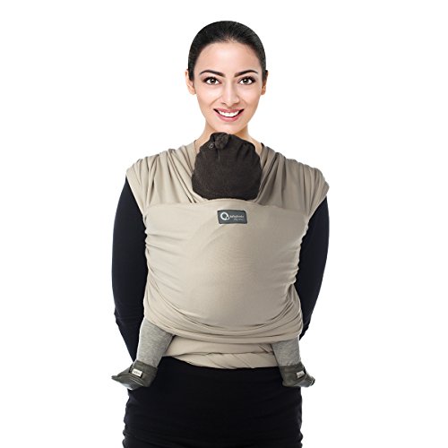 Babylonia Echarpe de Portage - Tricot-Slen Bio - Sable/Beige