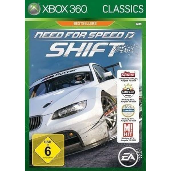Jeu SHIFT 2 UNLEASHED Xbox 360 - Version PAL FR Complète - état Correct Jouable