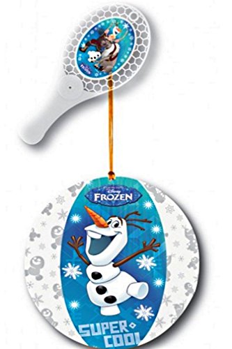 Preisvergleich Produktbild TOY BALL TAP OLAF SCHNEEKÖNIGIN FROZEN BALL 20CM + RACKET DISNEY