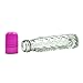6 Pcs Pink Cap Clear Empty Glass Roll On Bottles Refillable Essential Oils Aromatherapy Roller Bottles Wholesale Attar Bottle 2 ml Roller Ball