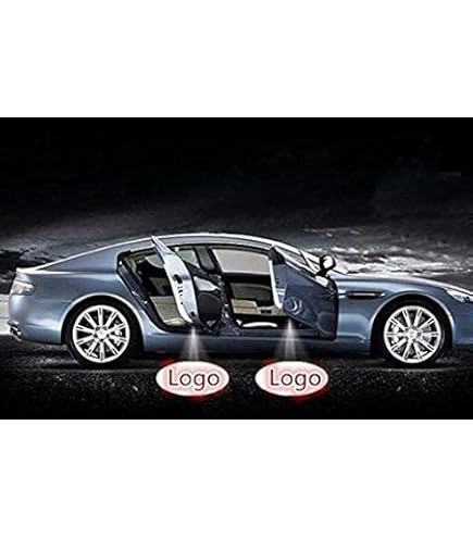 2-Piece HD LED Door Puddle Ghost Light – Fits Land Rover LR3 2005-2009, Clear 6000K Projection