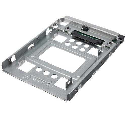 ELEGIANT 2.5″ SSD zu 3.5″ SATA Festplatten Einbau Rahmen HDD SSD Caddy Adapter Halterung - 3