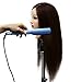 Neverland 23 inch Long 100% Hair Practice Mannequin Manikin Training Head with Clamp Medium Brown UK Stock
