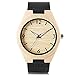 Produktbild MDIDDGYV Kreative Volle Natürliche Holz Männlichen Uhren Handgefertigte Bambus Roman Mode Männer Frauen Holz Armreif Quarz-Armbanduhr Weiß