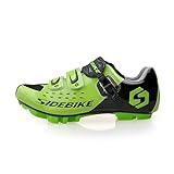 Gentlemen and ladies' Mountain/MTB Comp Bike shoes size 11(290mm),forefoot width 93.48mm,Green/Black mixed
