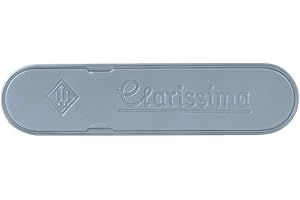 Wittner Étui pour diapason – adapté pour le diapason Wittner 920440 de 10,5 cm de longueur, plastique gris, 920E