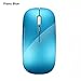 Produktbild Bescita Kabellose Maus, Neue 2,4 GHz Wiederaufladbare Silent Button Ultra Thin USB Optische Mäuse (A)