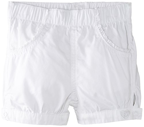 3Pommes Baby-Girls Shorts, White, 3-6 Months (Manufacturer Size:6 Months)