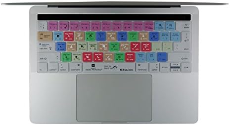 EZQuest X22400 Adobe Photoshop Short Cut Keyboard Protective Case for Apple MacBook Air 33.02 cm (13 Inches)