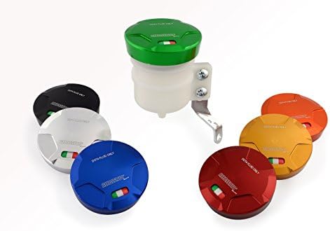 ACCOSSATO – Oil Tank Cap Brake CNC for Trays Cod. VG001 green