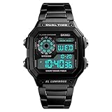 Fácil de Usar: Los relojes son fáciles de controlar, muy fáciles de usar. Es un buen regalo para la familia y los amigos, también es un hermoso decoracion.