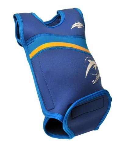 Baby wetsuit - Nautical/Aqua - 12-24 months - baby warmer neoprene wet suit, perfect for the pool or beach