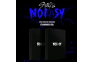 JYP ENT. Stray Kids - NO EASY (versión normal, vol. 2) - Pack de álbum, tarjetas ilustradas adicionales y póster plegado (versión aleatoria)