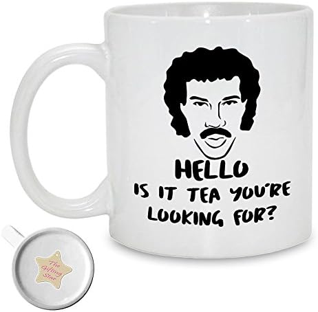 Lionel Richtea - Hello Is It Tea You're Looking For? | 11oz Printed Ceramic Mug