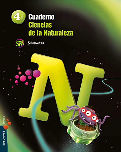 Cuaderno Ciencias de la Naturaleza 4º Primaria (Superpixépolis)