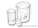 Produktbild Bechergläser 50 ml niedere Form mit Graduierung und Ausguss