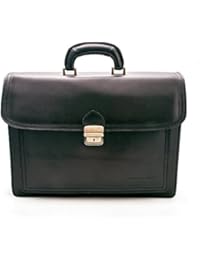 Zerimar Maletin piel de vaca multiples compartimentos Medidas: 40x30x13 cms. 100% Natural Calidad garantizada por zerimar.