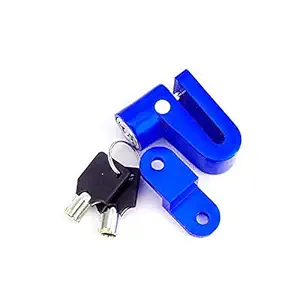 EASY4BUY Blue Bike Disc Break Heavy Metal Security Lock