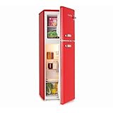 neveras vintage bogota ESPACIO PARA TODO: Con refrigerador de 97 L y congelador de 39 L es ideal para familias pequeñas y solteros. Lo tendrás todo organizado gracias a 3 estantes de enfriamiento de vidrio resistente, cajón para verduras y 2 estantes en el congelador.