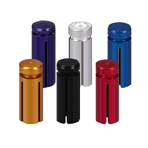 kwmobile 6X Protection Fléchette - Lot de Protège-Fléchettes en Métal - Protecteur Ailettes Vol Jeu de Fléchettes - Résistant et Durable - Multicolore