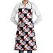 Produktbild Server Aprons Switzerland Flag Transgender Pride Flag Heart Kitchen Long Aprons Men & Women Bakery Sleeveless Overalls Portable Pocket Design
