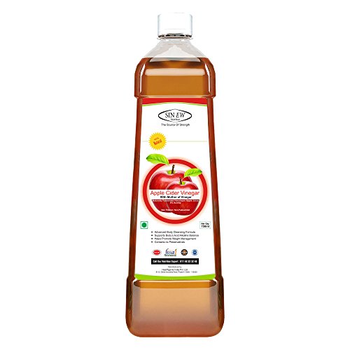 Sinew Nutrition Raw Apple Cider Vinegar (Unfiltered & Unpasteurised) with strands of Mother 750ml RS.349 (65.00% Off) - Amazon