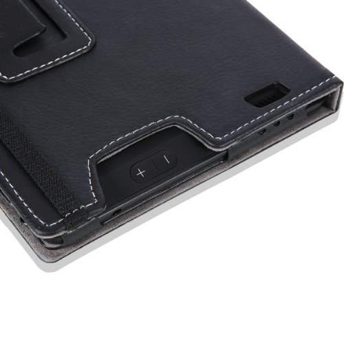MoKo PU Leder Ständer Hülle Schutzhülle Tasche Ledertasche Schale Smart Case für Amazon All New Kindle Fire HD 7 Zoll 2013 Gen Tablet,Schwarz (Nicht für Kindle Fire HD 7 2012/Fire HDX 7 2013) - 8